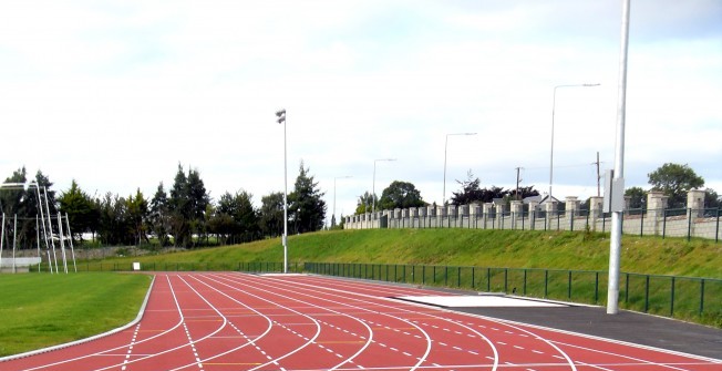 Circular Sprint Track in Newton