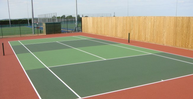 Tennis Court Surface Contractors in Ashley