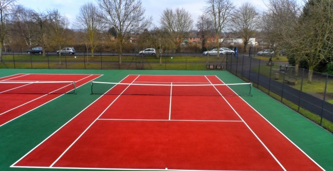 Tennis Facility Surfacing in Newton