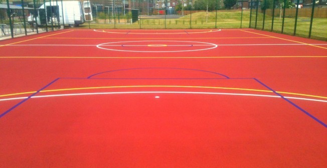 Polymeric MUGA Courts in Church End