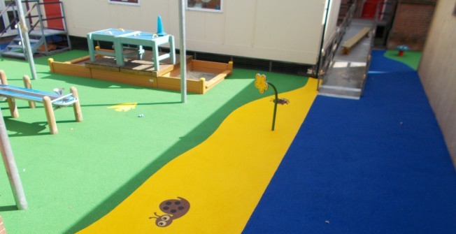 EPDM Playground Flooring Designs in Beechwood